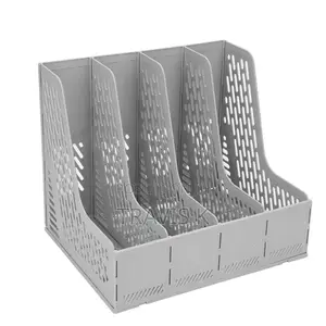 Magazine File Holder, Plastic A4 Paper Organiser