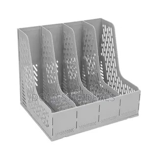 Magazine File Holder, Plastic A4 Paper Organiser