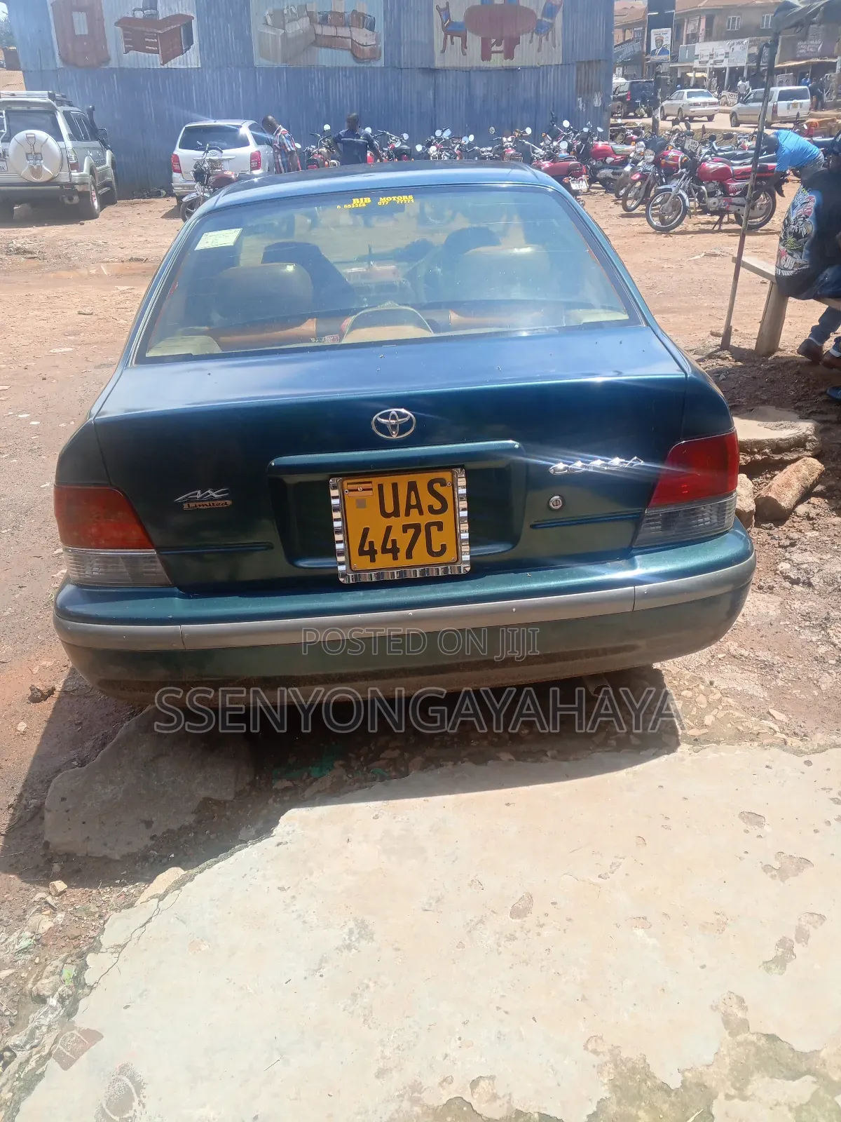 Toyota Corsa 2005 Green