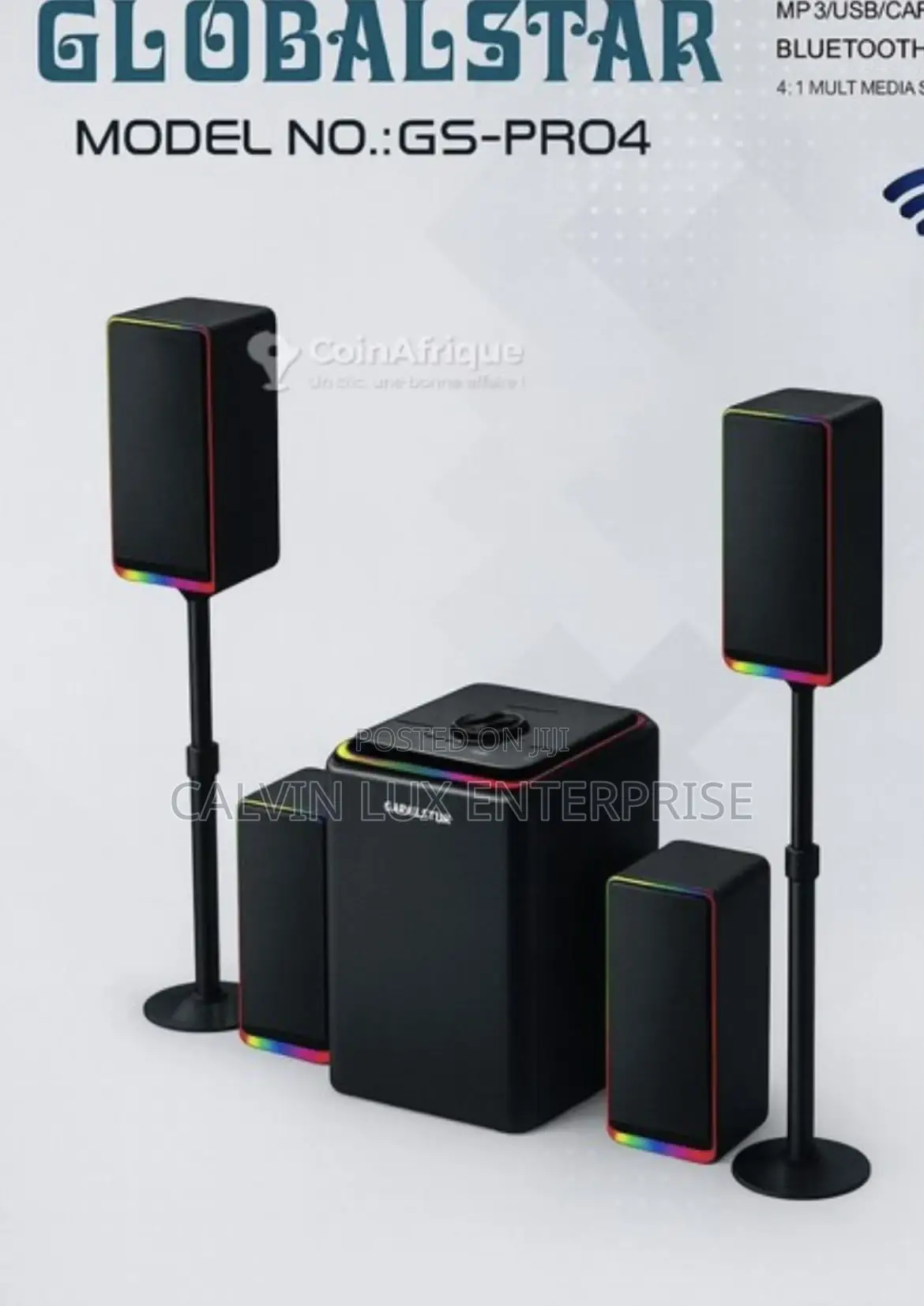 Global Star Bluetooth Speaker Home Theatre