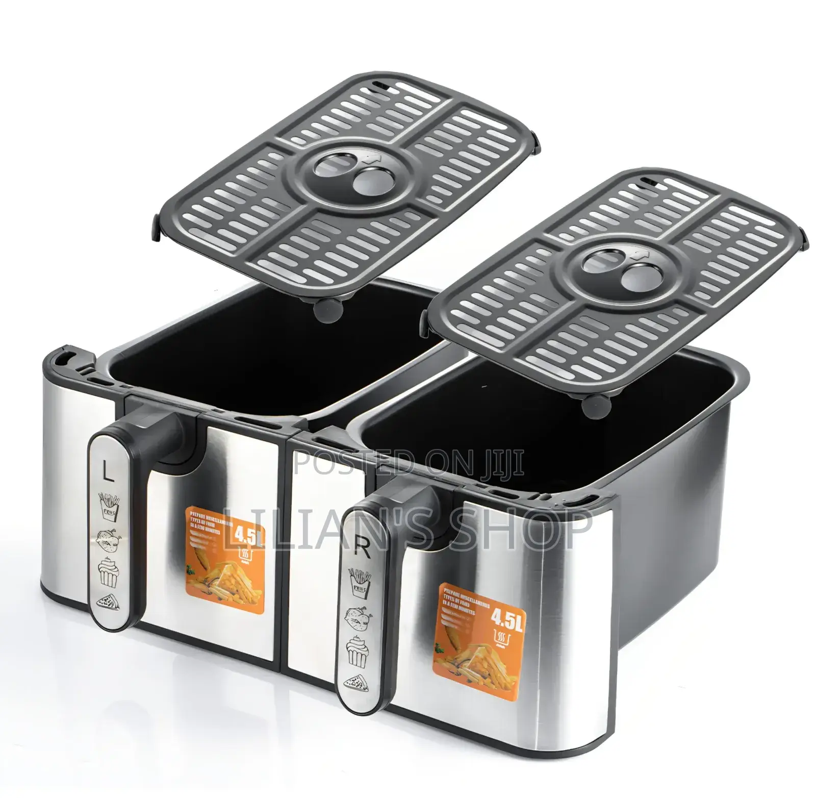 Raf 9l Double Basket Digital Air Fryer (Model R.5382).