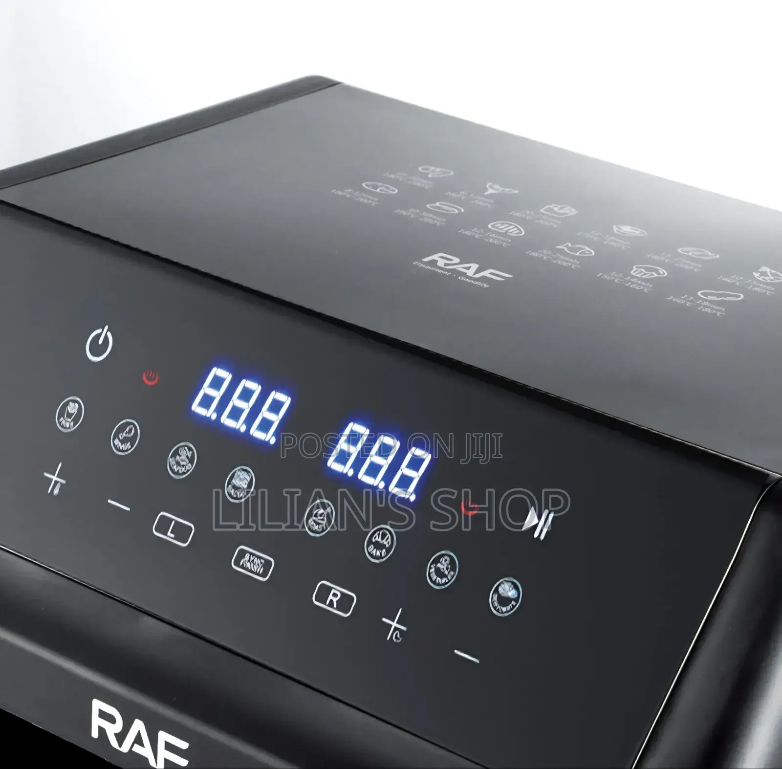 Raf 9l Double Basket Digital Air Fryer (Model R.5382).