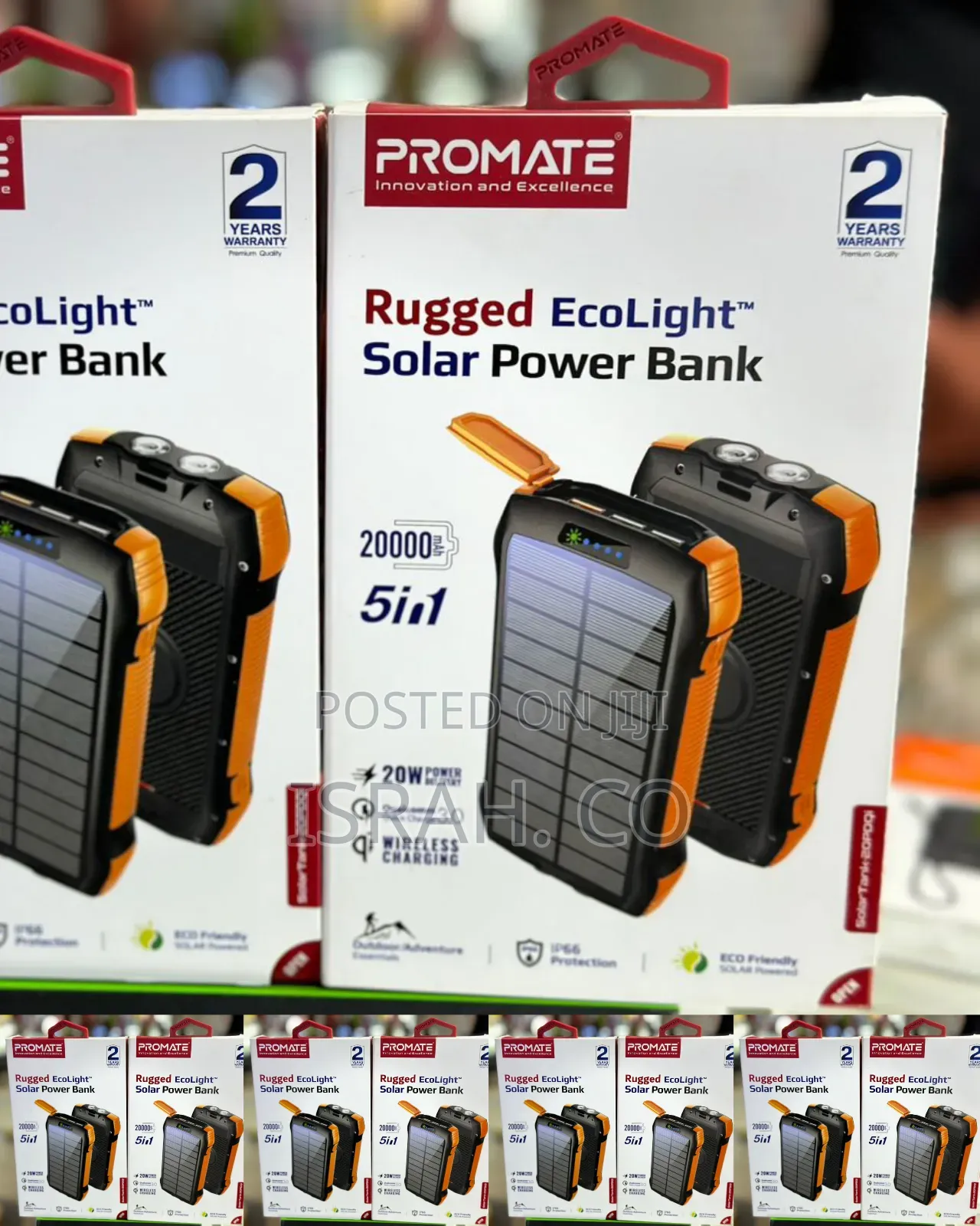 Promate Solar 20,000mah
