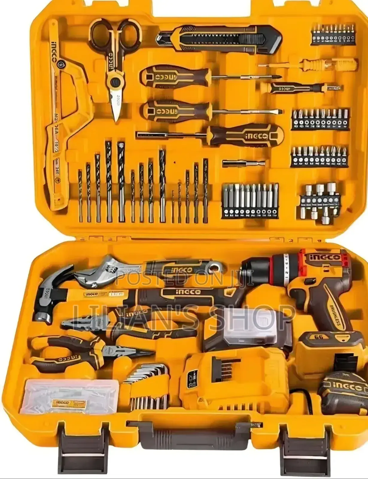 Ingco 165-Piece Household Tool Set
