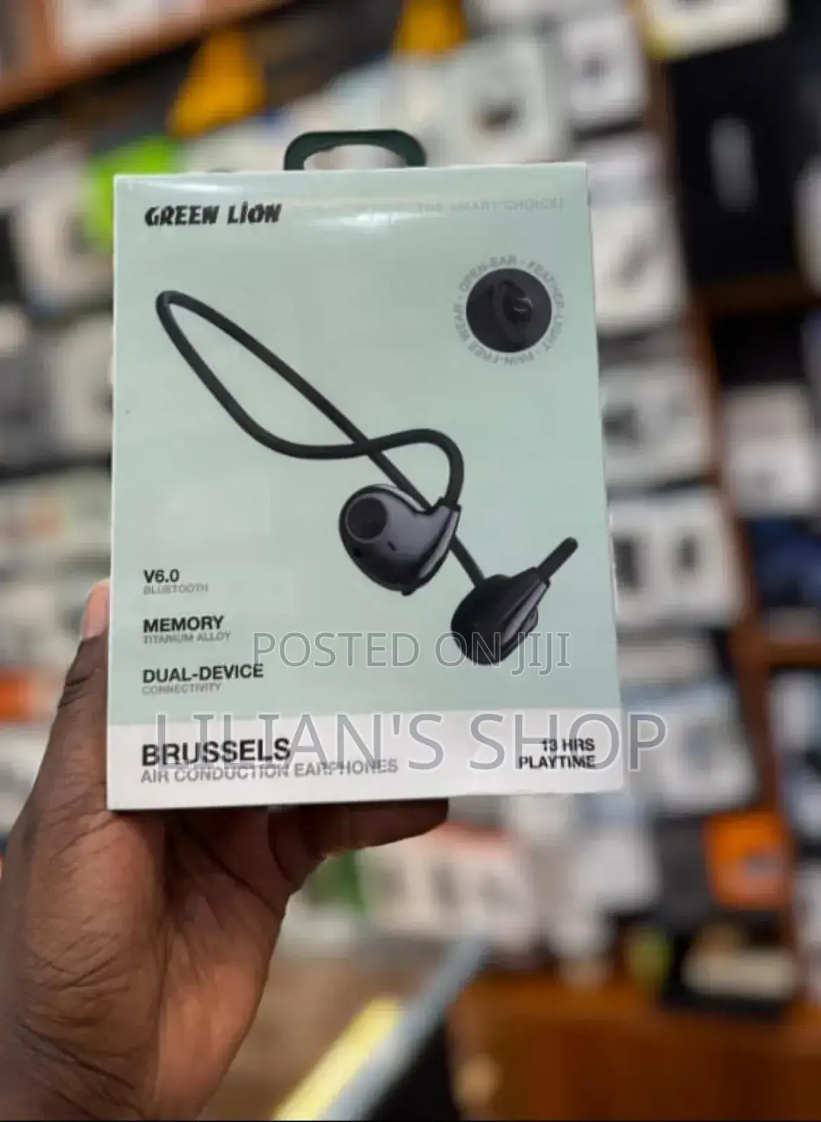 Green Lion Brussels Air Conduction Earphones