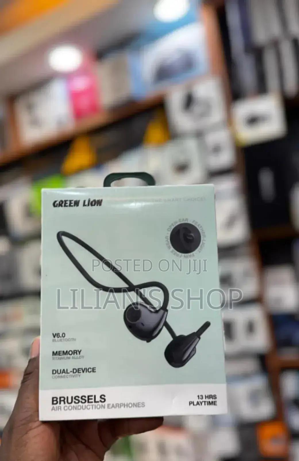 Green Lion Brussels Air Conduction Earphones