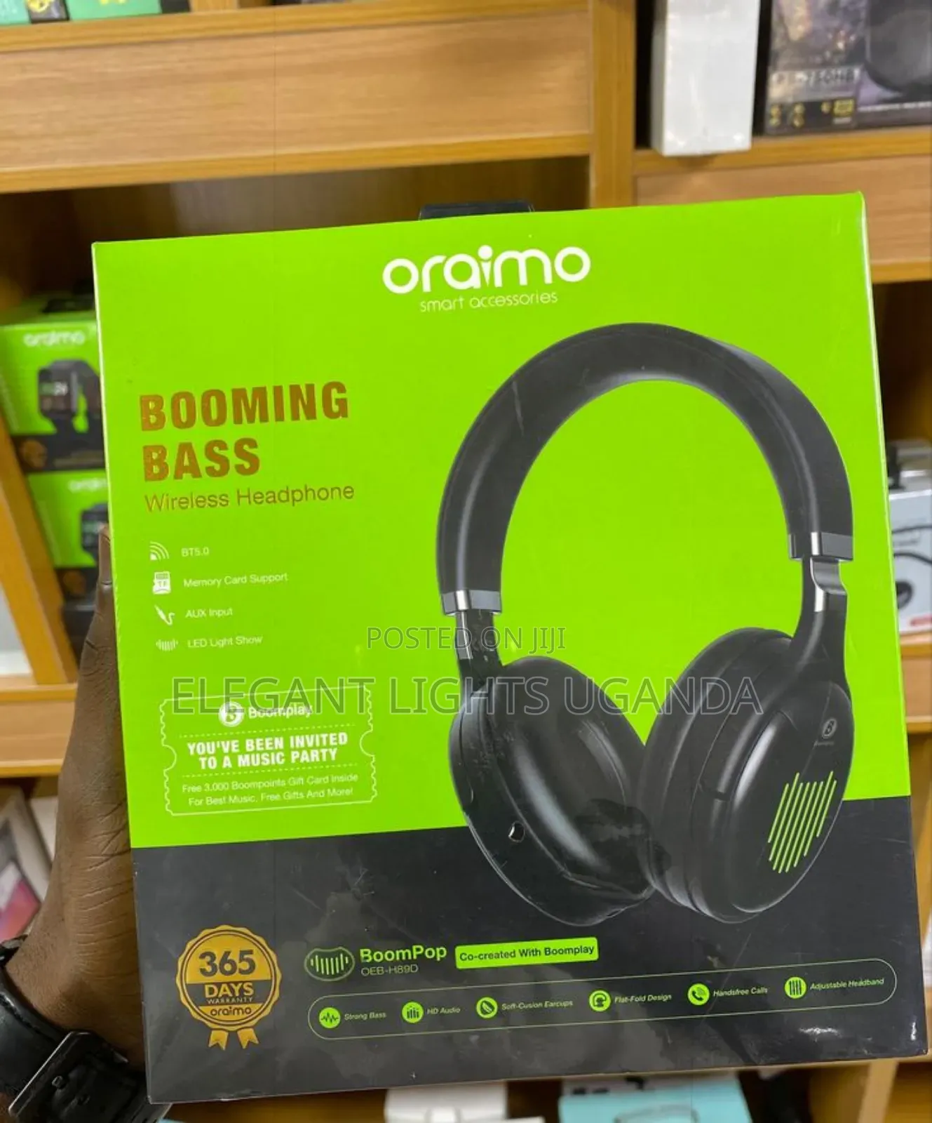 Oraimo Headphones Booming Bass