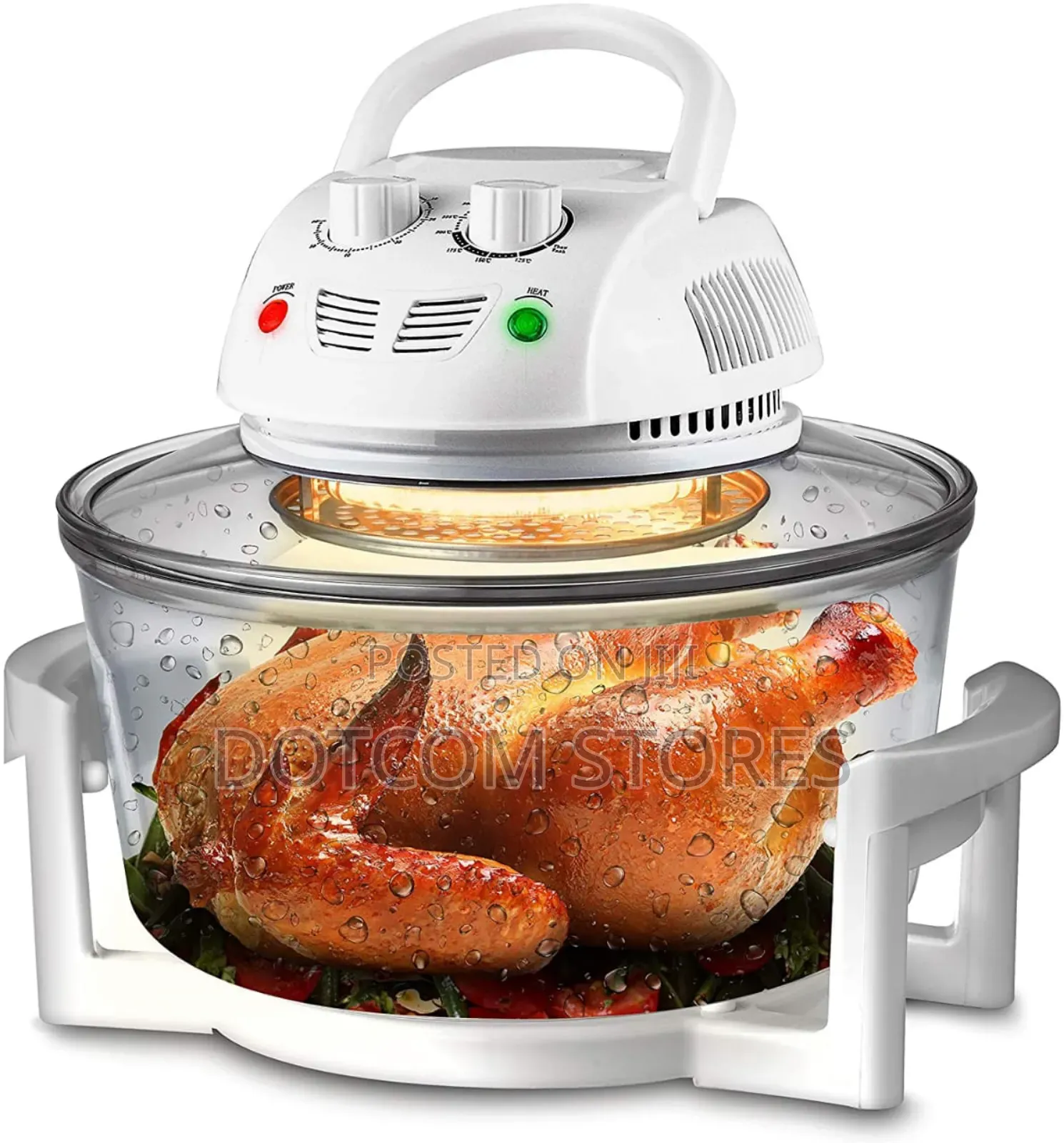 Nutrichef Halogen Oven Air-Fryer/Infrared Convection Cooker.