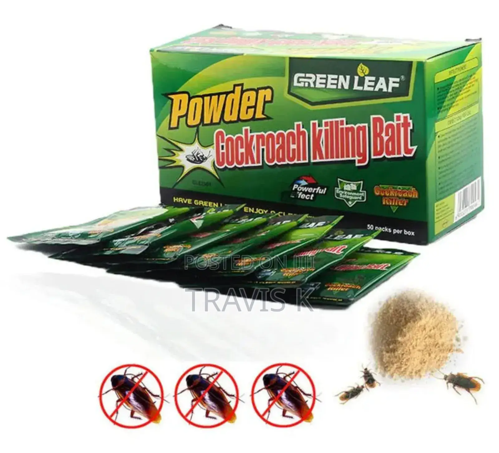 Shenke 50pcs Cockroach Bait