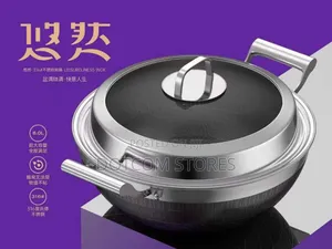 8l Leisureliness 316 Stainless Steel Wok