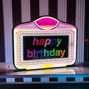 Led Screen Bottle Presenter Personalized Text, For Night Club