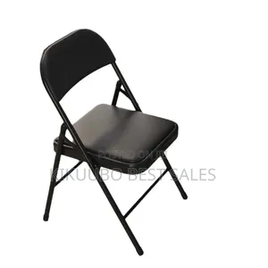 Modern Padded Folding Metal Chairs