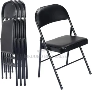 Modern Padded Folding Metal Chairs