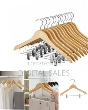 12 Pack of Wooden Hangers