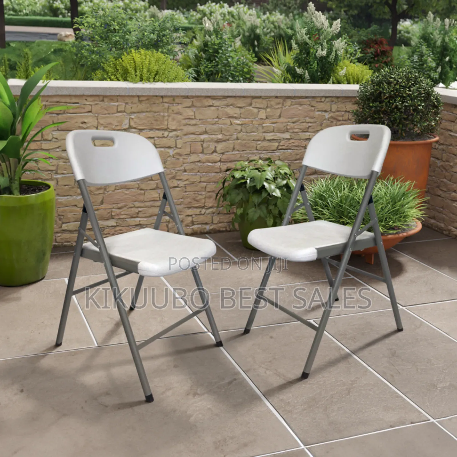 Versatile Plastic Folding Chair
