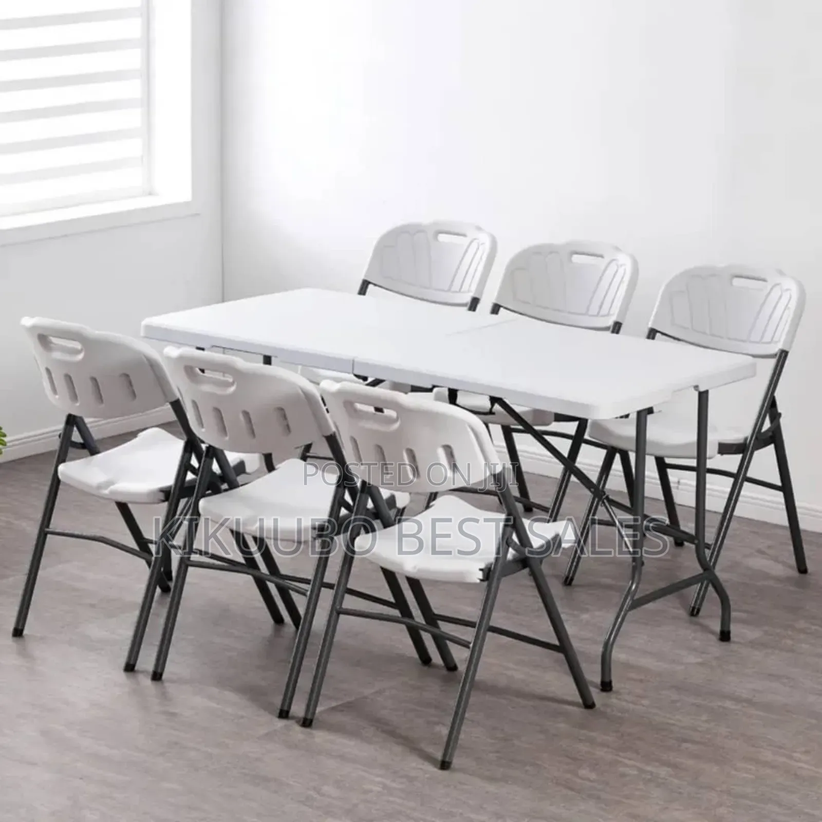Portable Plastic Dining Foldable Table Set