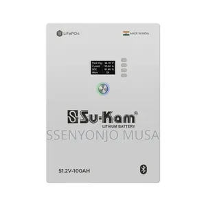 Sukam 51.2v 100ah Power Station 5.1kwh Lithium Energy Storage With LCD