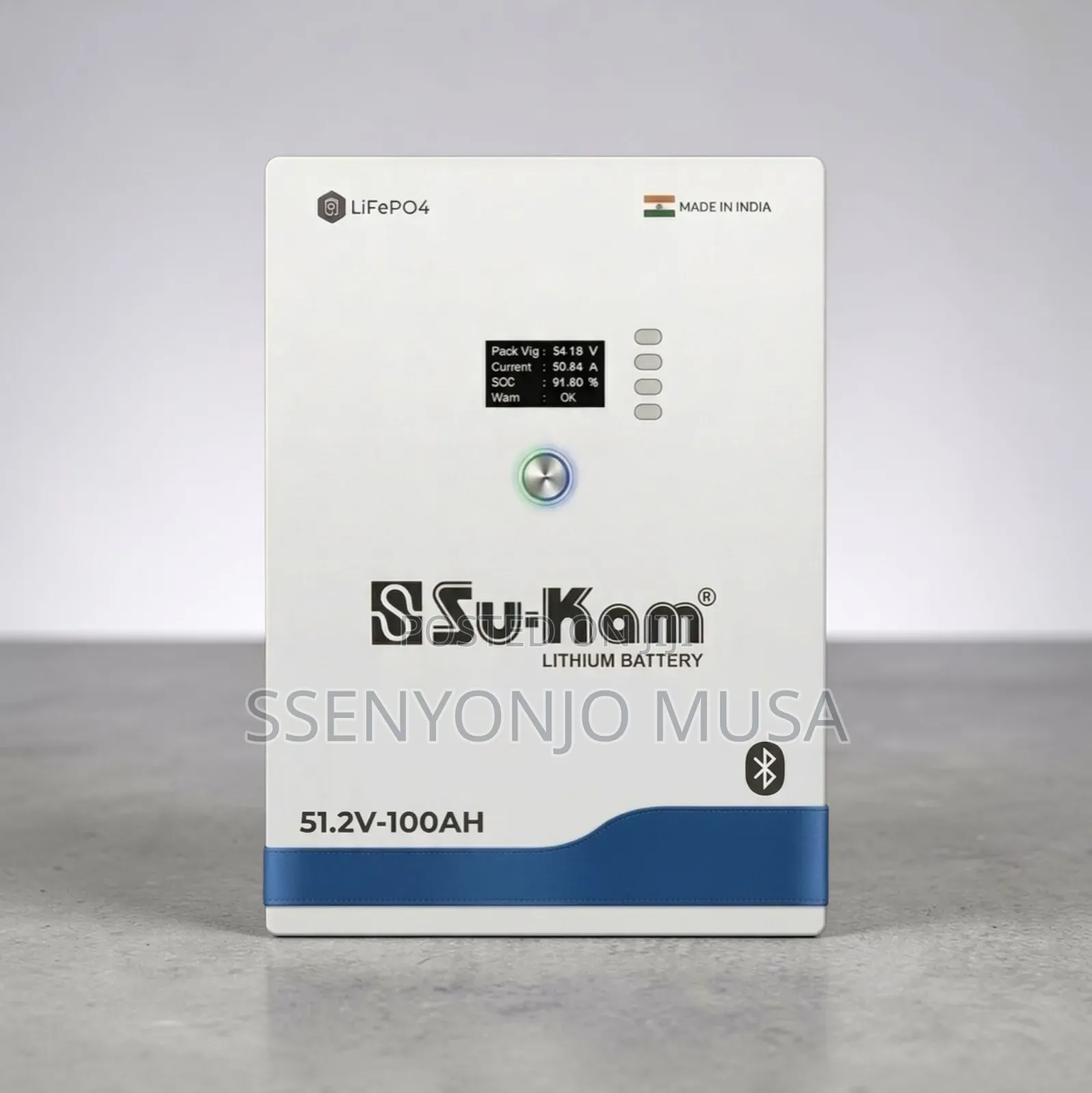 Sukam 51.2v 100ah Power Station 5.1kwh Lithium Energy Storage With LCD