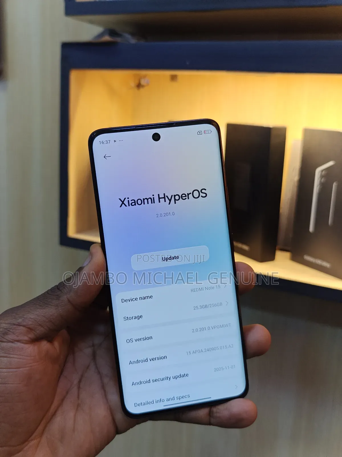 Xiaomi Redmi Note 15 256 GB Black