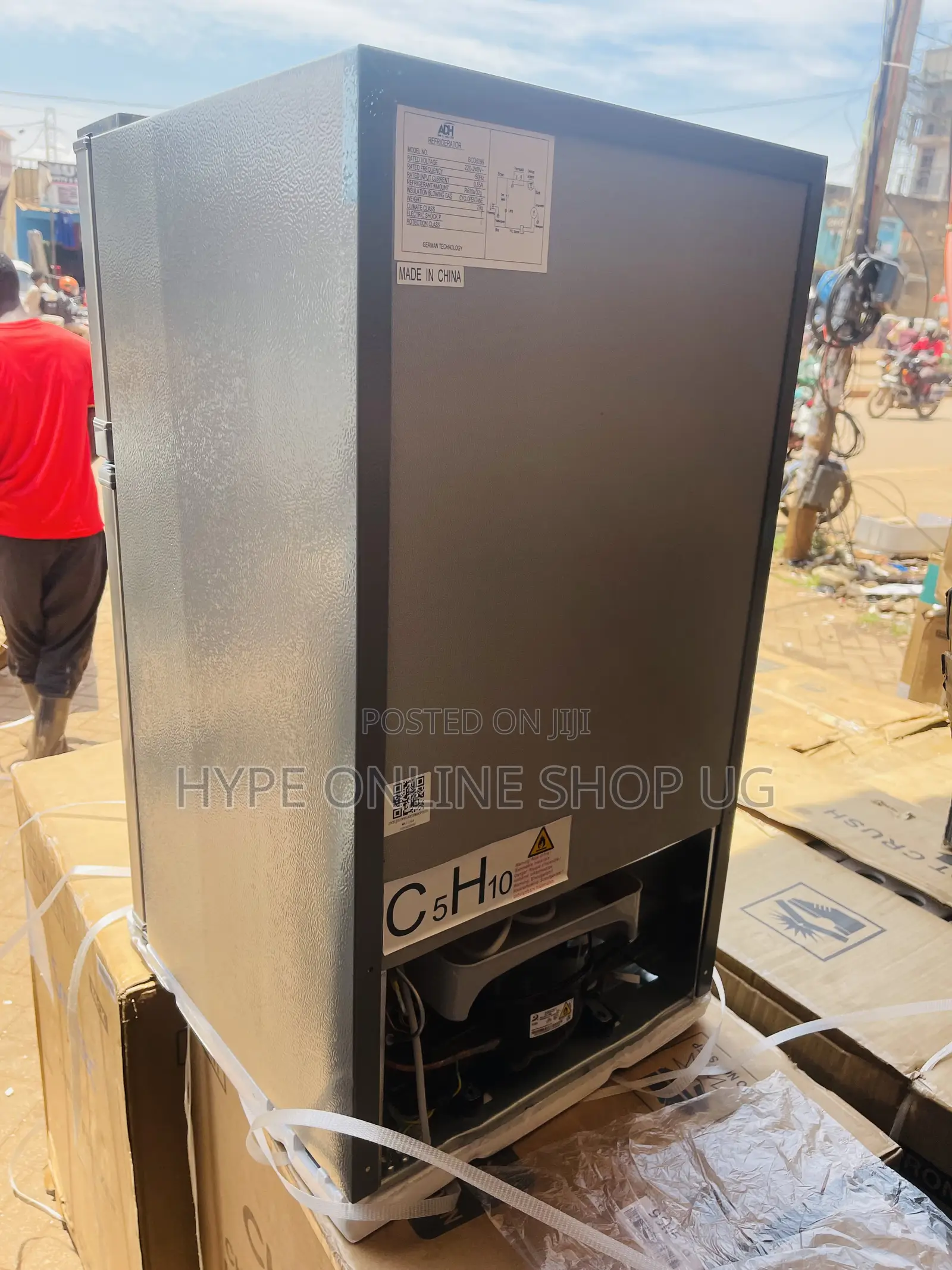 Brandnew Boxpack Silver 120l,Adh Double Door Refrigerator