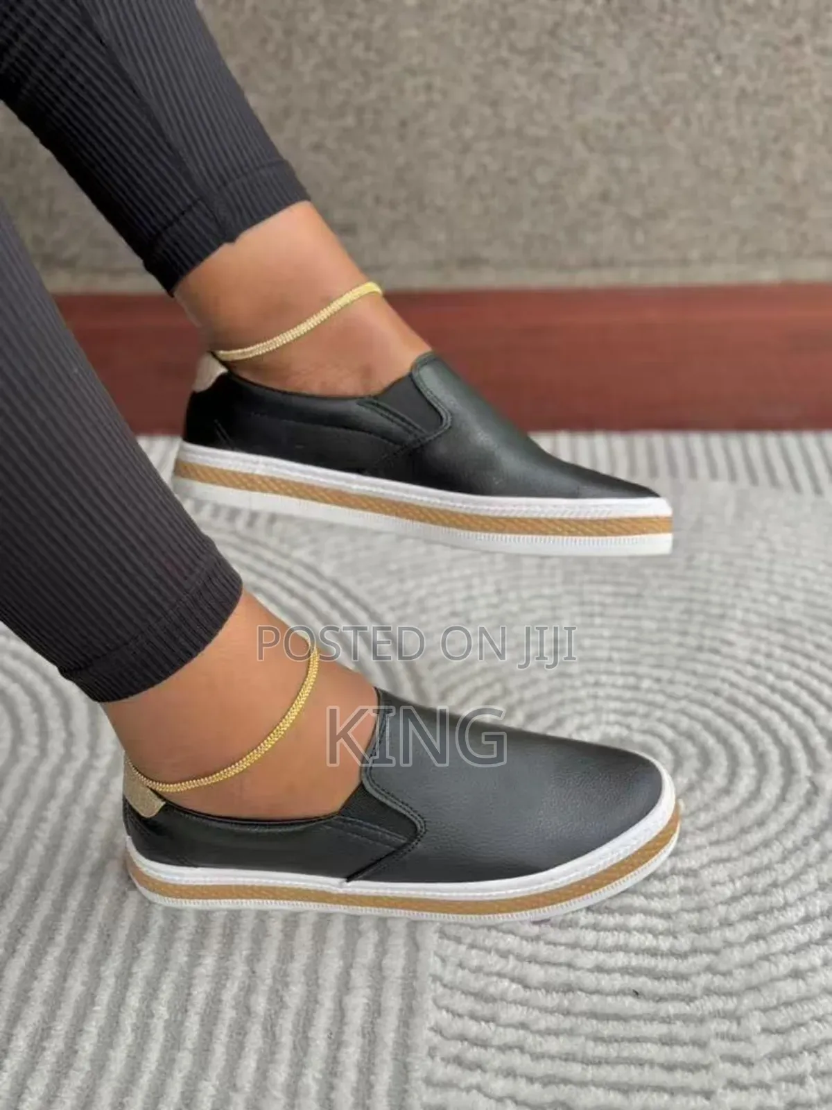 Thick Sole Slip on Casual Sneakers