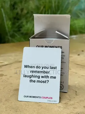 Our Moments Game Cards