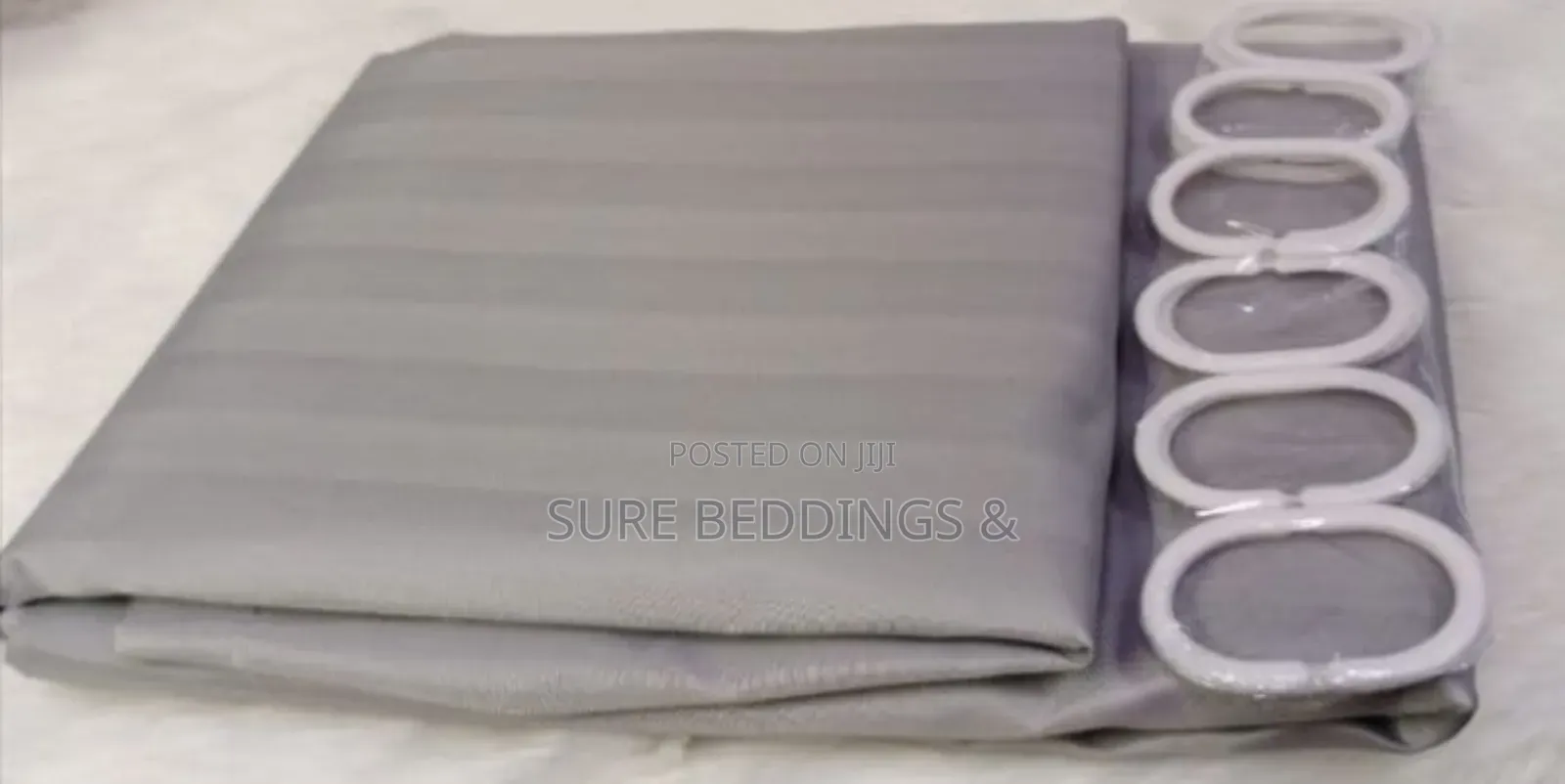 Gray Shower Curtain