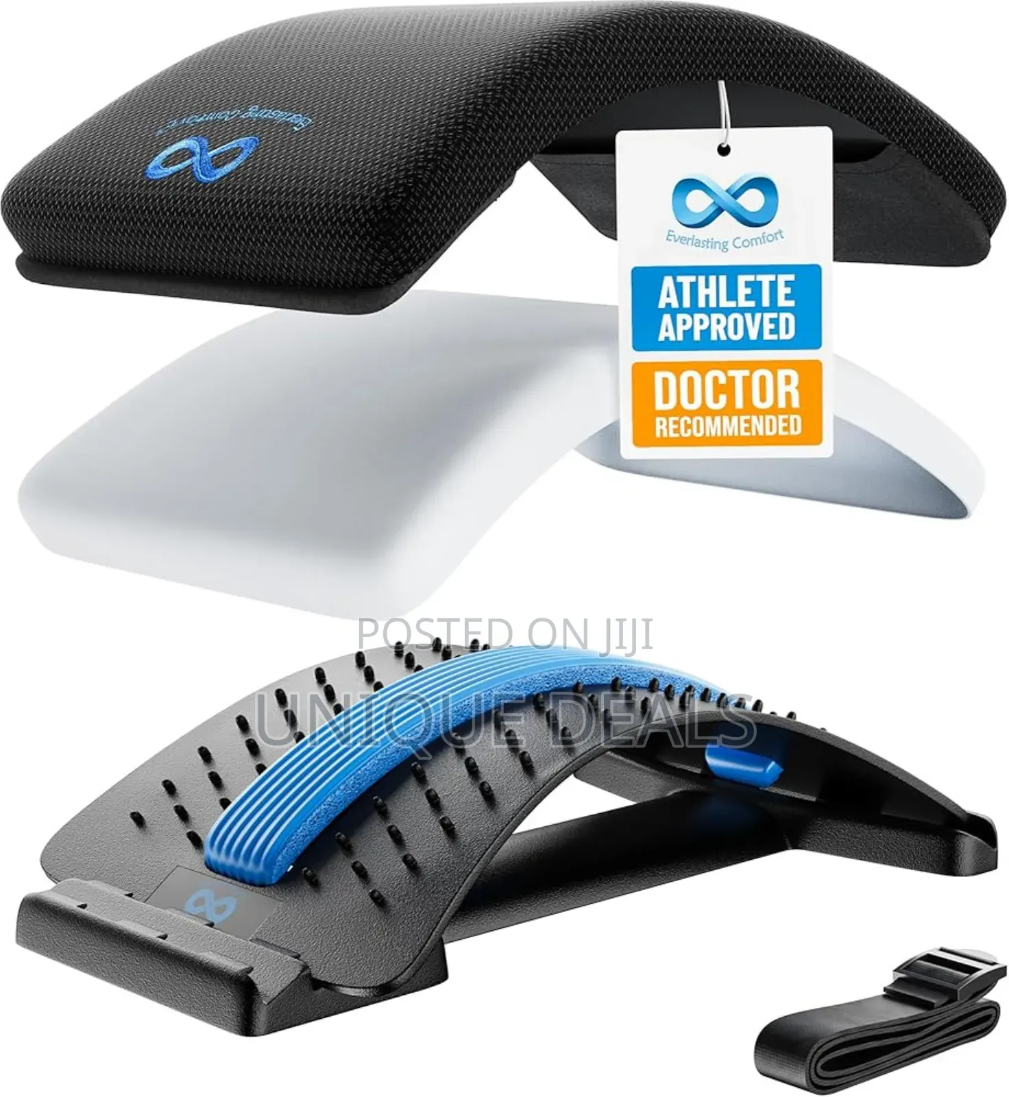 Back Stretcher Lumbar Support Lower Back Pain Relief