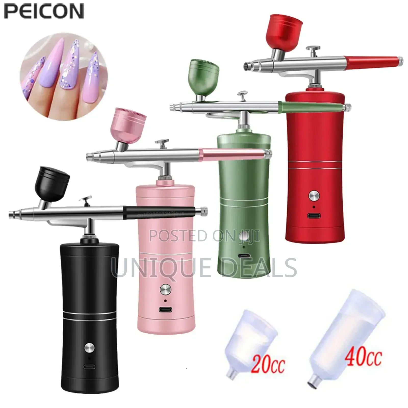 Airbrush Kit With Compressor, Auto Handheld Airbrush Gun