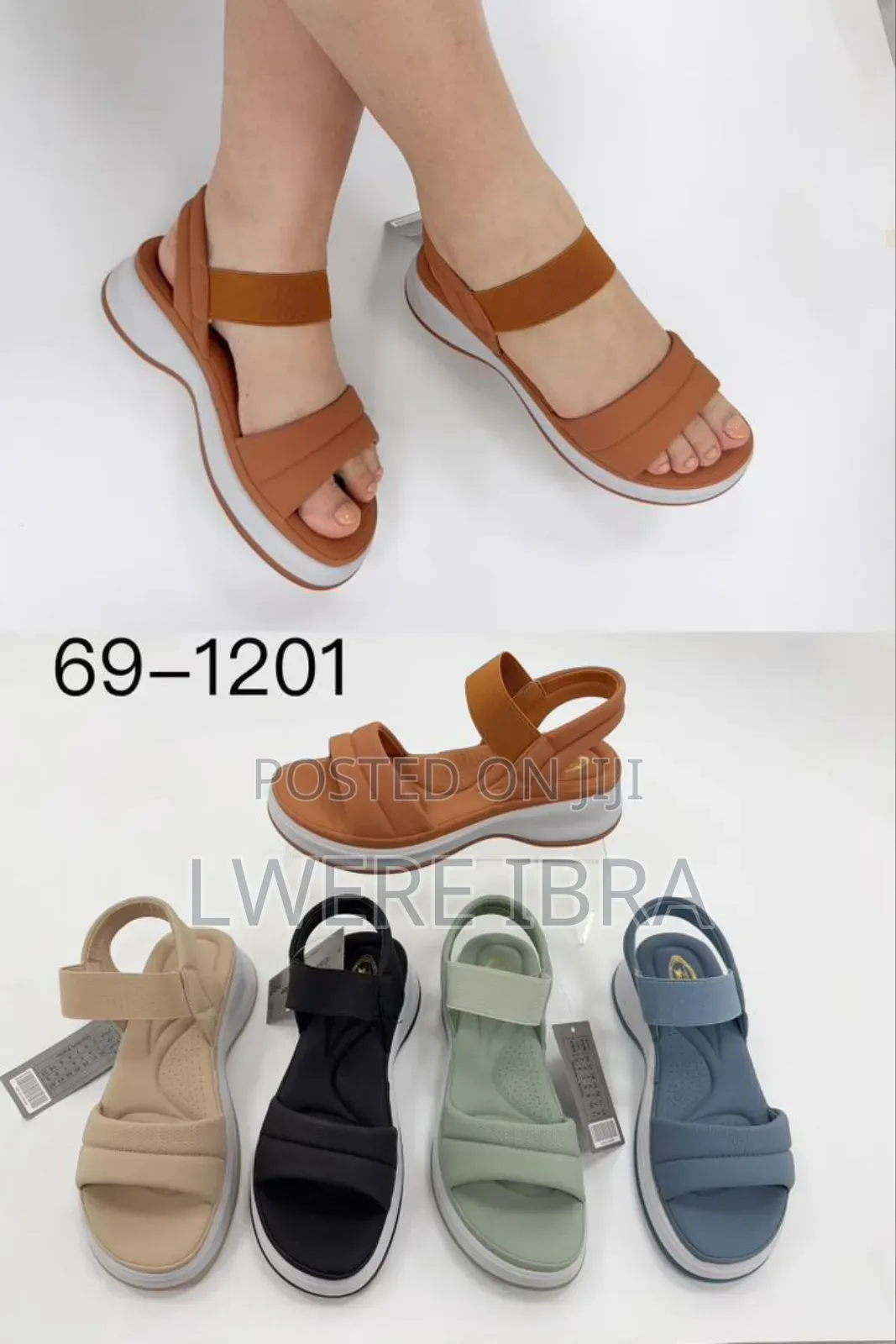 Brown Kiramon Flat Sheos