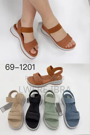 Brown Kiramon Flat Sheos