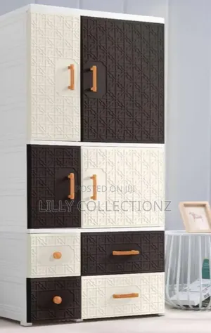 Portable Plastic Kids Wardrobe