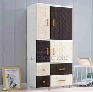 Portable Plastic Kids Wardrobe