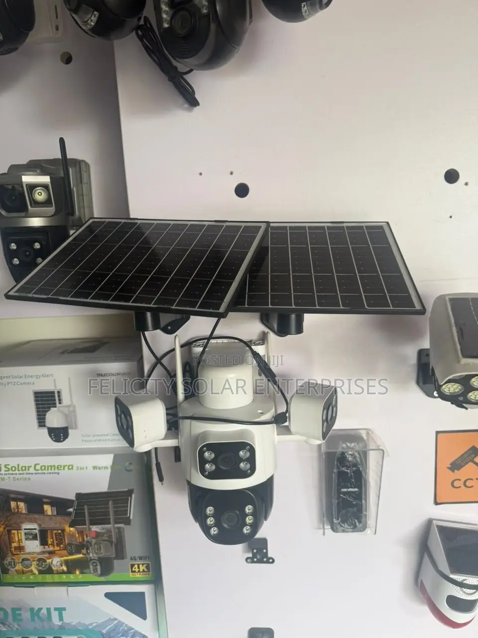 Solar Camera 4 Lenses