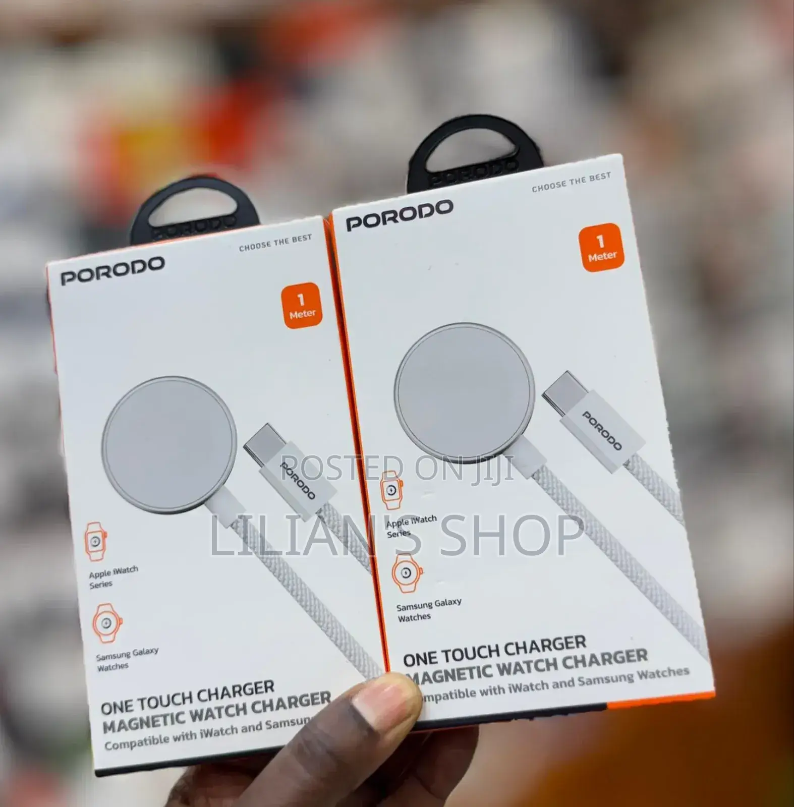 Newporodo One Touch Magnetic Watch Charger