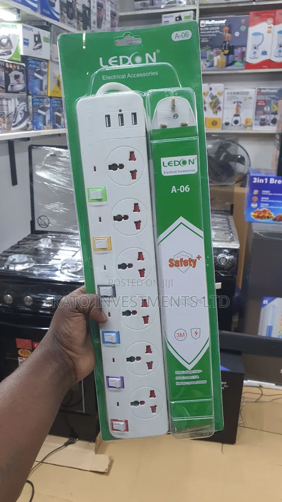 Ledon 6 Ways Switch Extension