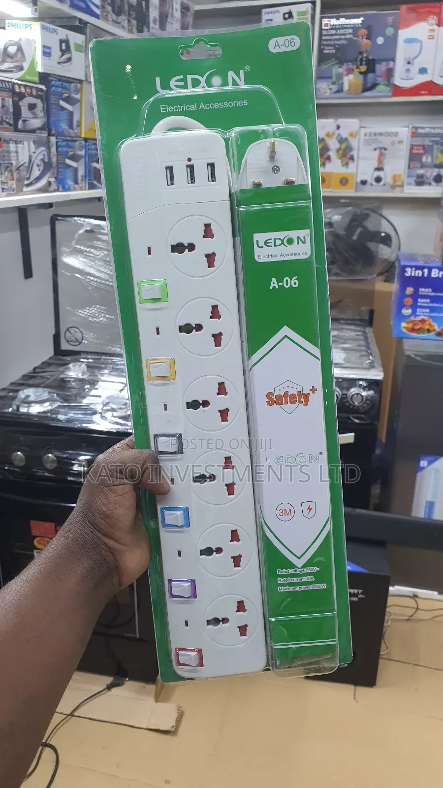 Ledon 6 Ways Switch Extension