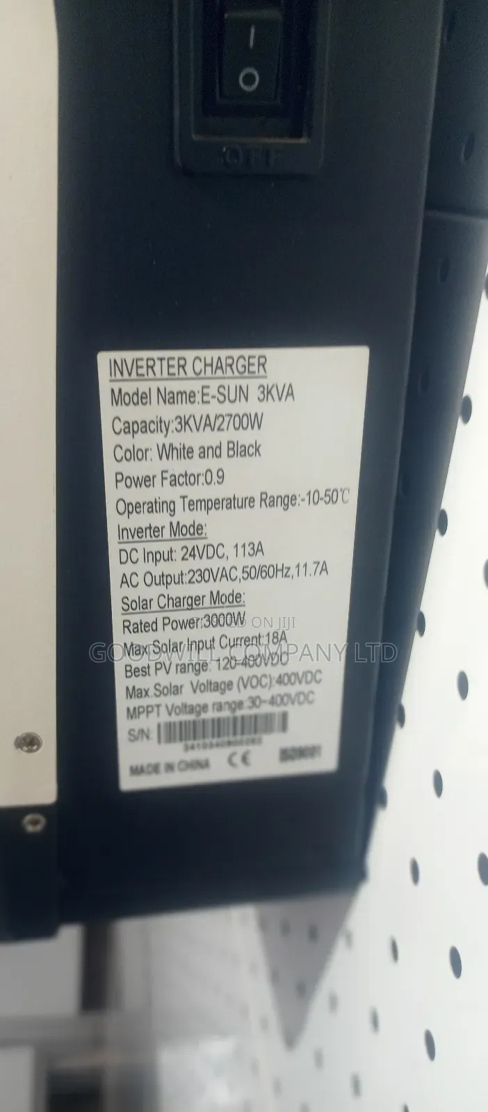 3kva 3000w 24v Sako Hybrid Inverter
