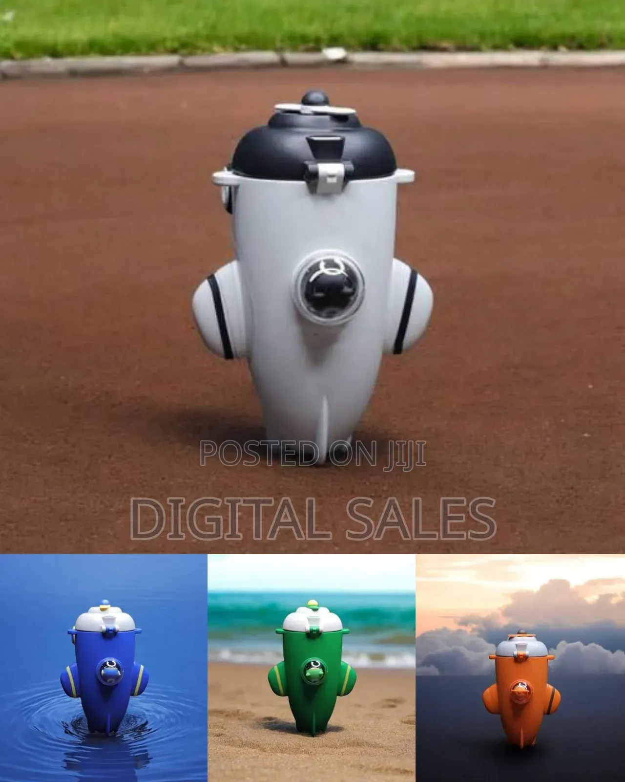 Fun Rocket-shaped Kids' Water Bottle
