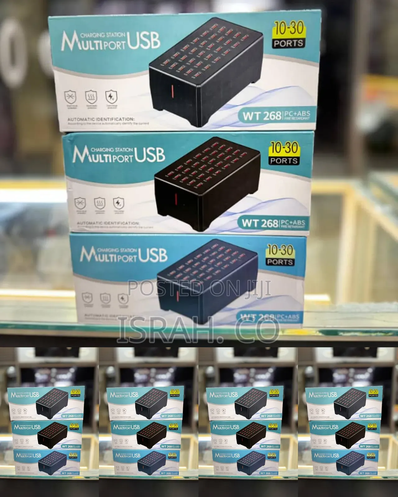 30 Ports Multiport Usb Charging Station