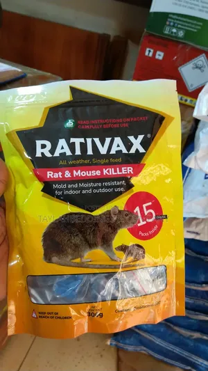 Rat and Mouse Killer In Stores and Warehouses 15packs 300g