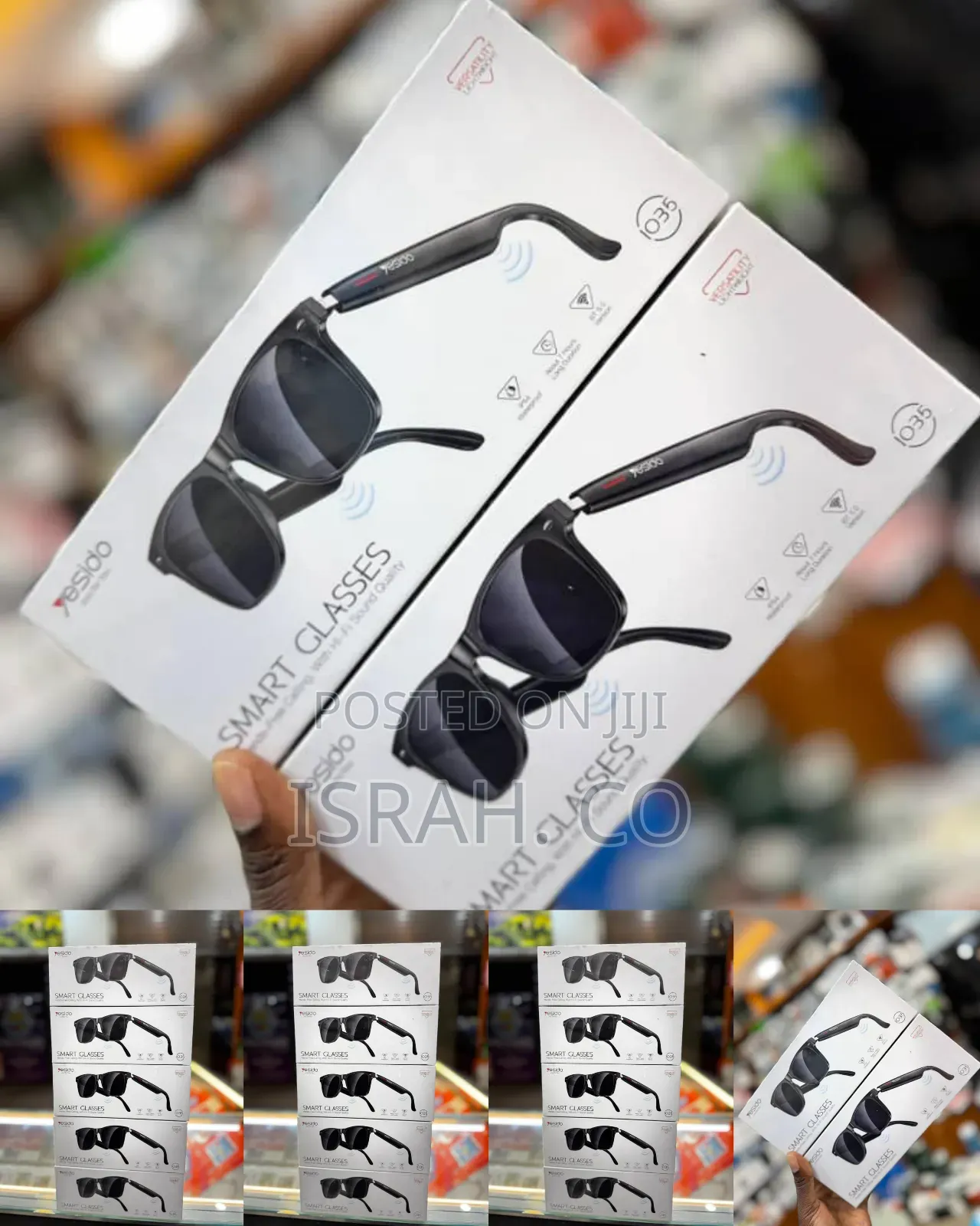 Yesido Smart Glasses Hands Free Calling With Hifi Sound Quality