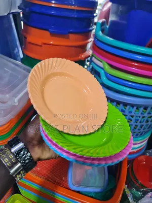 Home Kitchen Plastic Plates Are Plates 12pcs