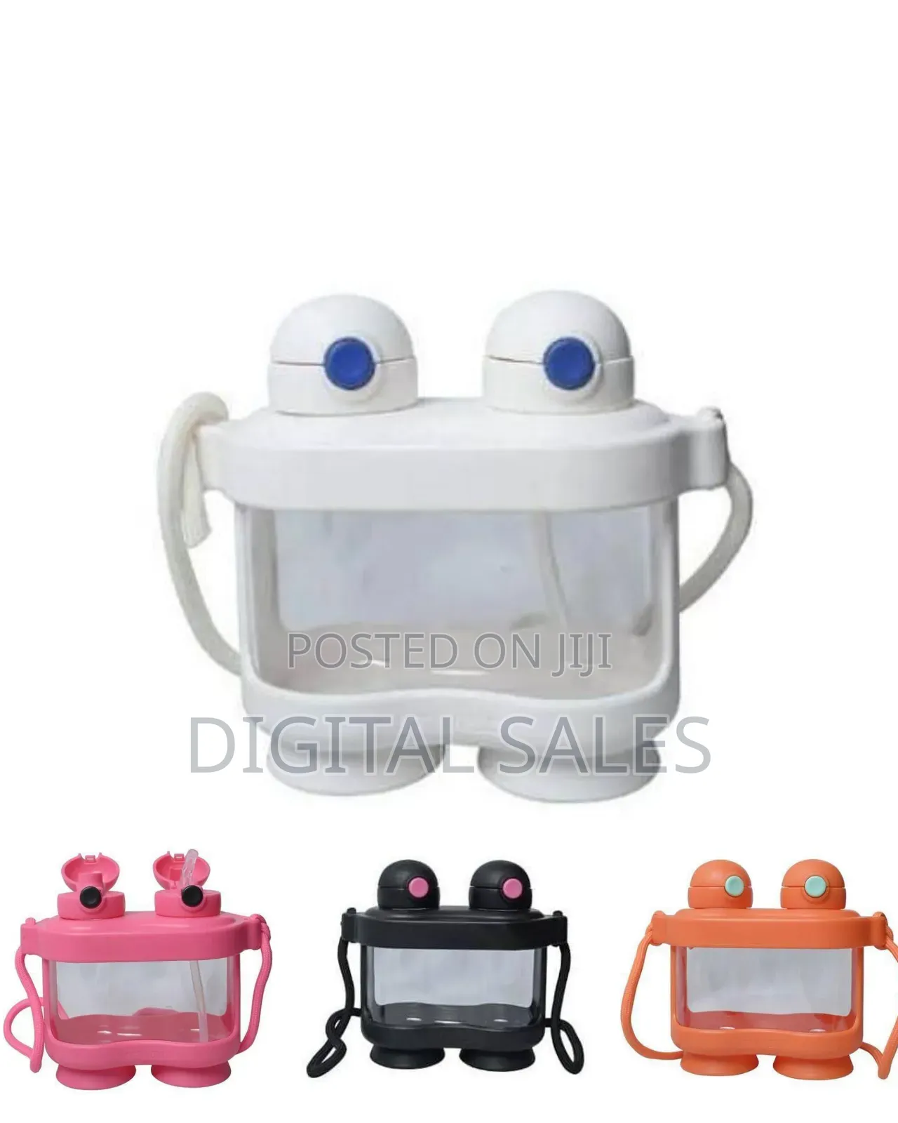 Adorable Dual-Spout Novelty Drinking Cup / Water Bottle