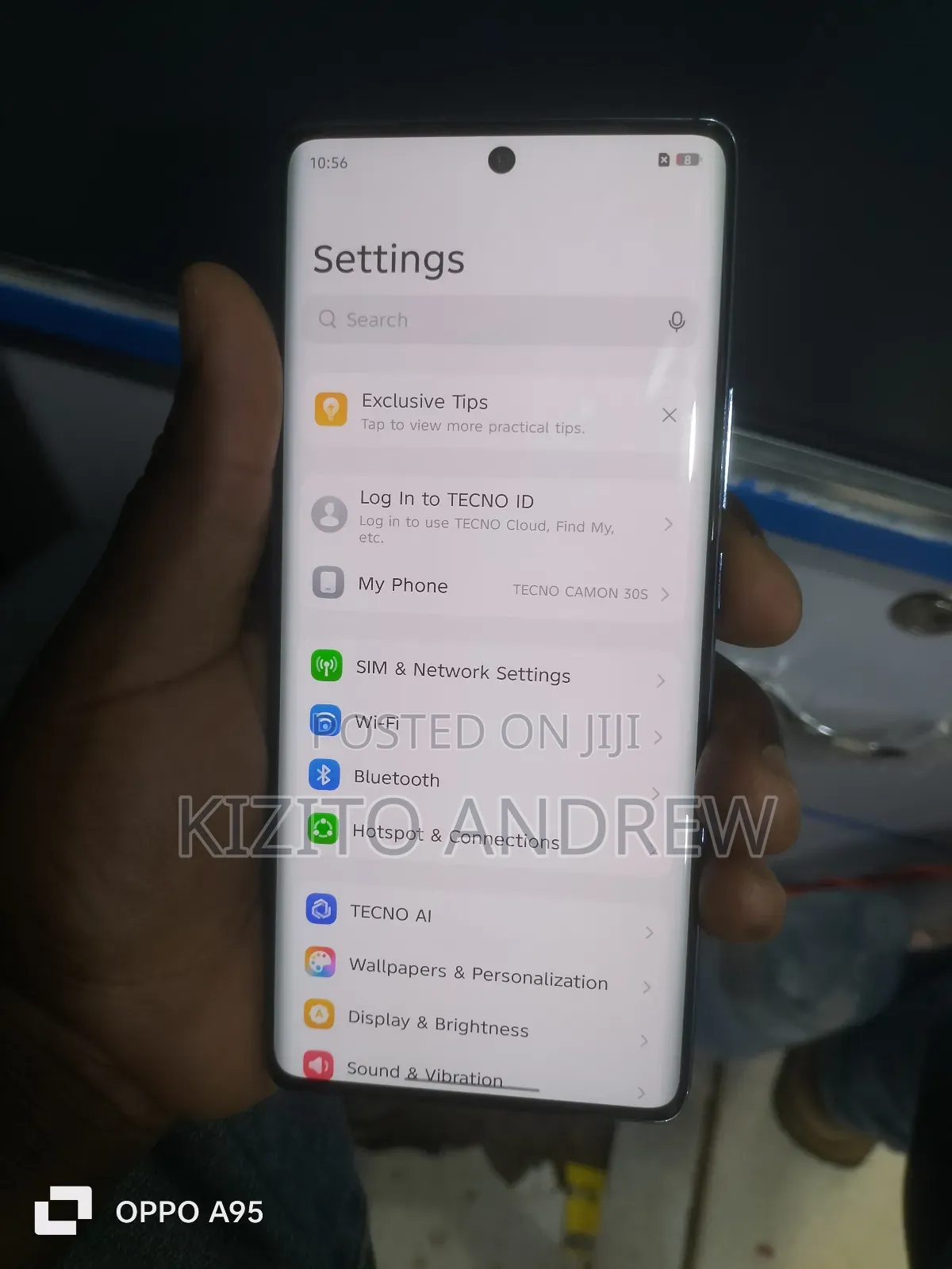 Tecno Camon 30S 128 GB Blue