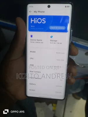 Tecno Camon 30S 128 GB Blue