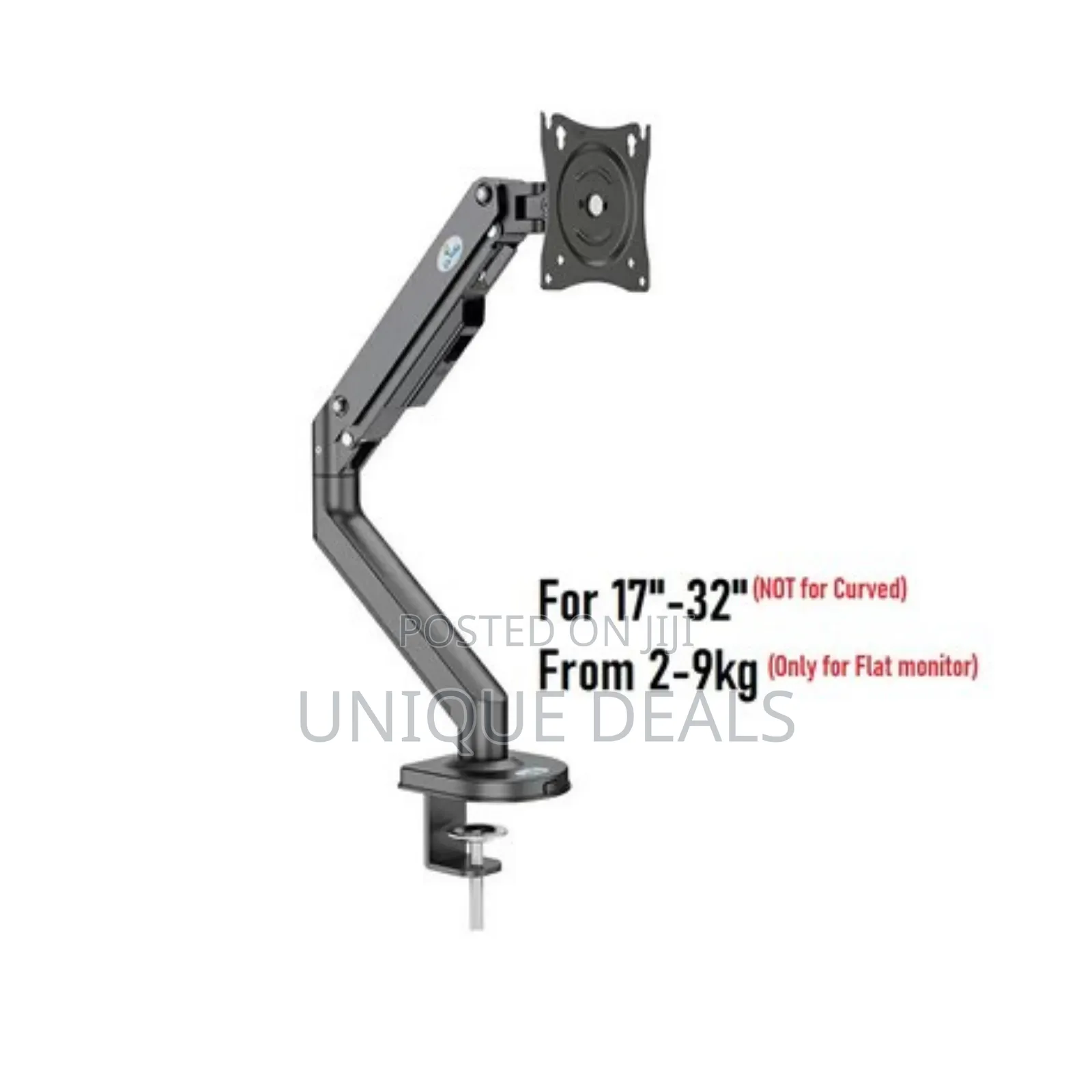 Zeno M8/B 17-32 Inch Single Arm Spring Tension Desktop Monitor Stand