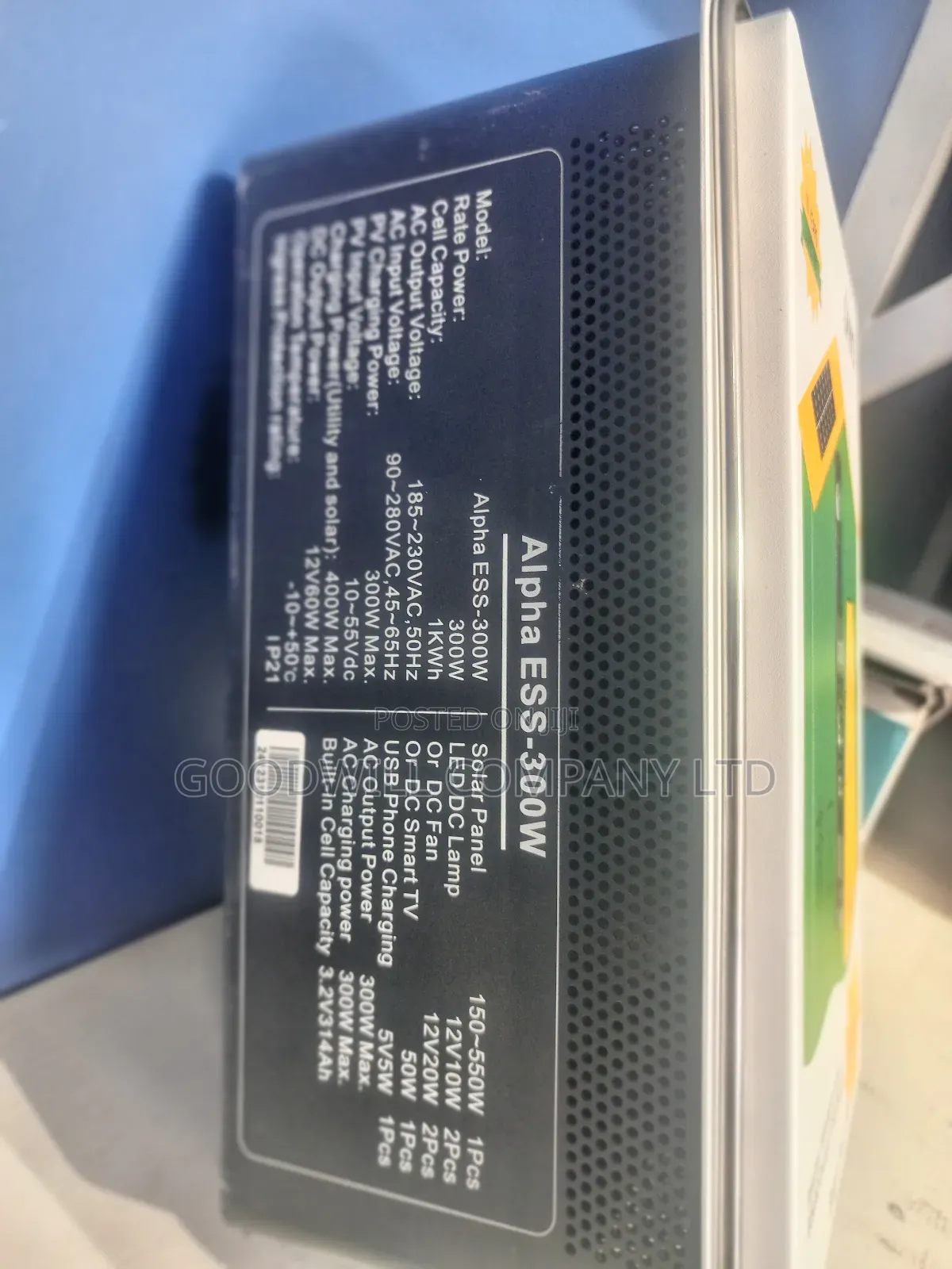 All in One 900wh Lithium Battery 300w Inverter Sako Power Station