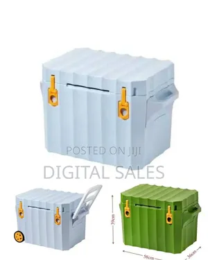 Heavy-Duty Rolling Cooler Box