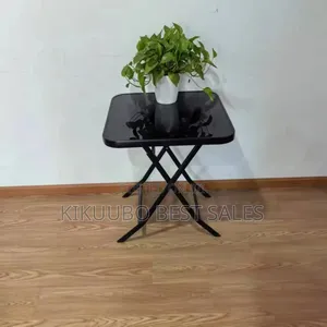 Stylish Folding Glass Table
